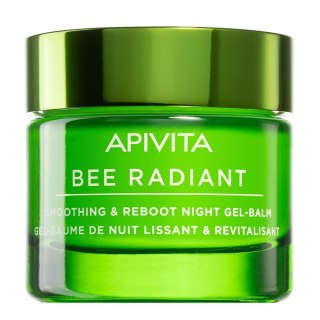 Apivita Bee Radiant Smoothing & Reboot Night Gel-Balm lekki żel-balsam na noc o właściwościach wygładzających i rewitalizujących skórę 5