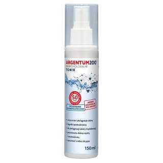 Aura Herbals Argentum200 Srebro Koloidalne 50ppm tonik w aerozolu 150ml