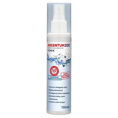 Aura Herbals Argentum200 Srebro Koloidalne 50ppm tonik w aerozolu 150ml