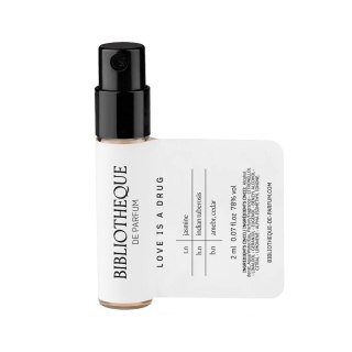 Bibliotheque de Parfum Love is a Drug woda perfumowana spray próbka 2ml