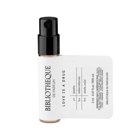 Bibliotheque de Parfum Love is a Drug woda perfumowana spray próbka 2ml