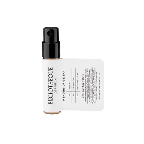 Bibliotheque de Parfum Memoirs Of Geisha woda perfumowana spray próbka 2ml