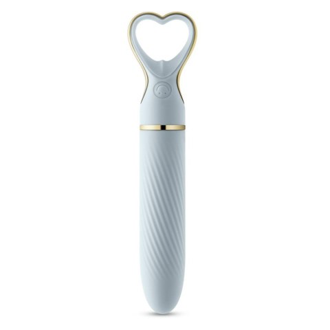 Blush Delice Heartthrob Silicone Bullet Vibrator wibrator z rączką w kształcie serca Something Blue