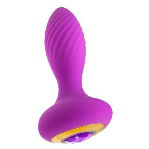 Blush Oh My Gem Charm korek analny z 7 trybami wibracji Amethyst