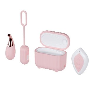 Blush Play With Me Wanderlust zestaw mini wand z 12 trybami + bezprzewodowe jajko z 10 trybami + etui + pilot Pink
