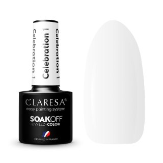 Claresa Soak Off UV/LED Celebration lakier hybrydowy 1 5g