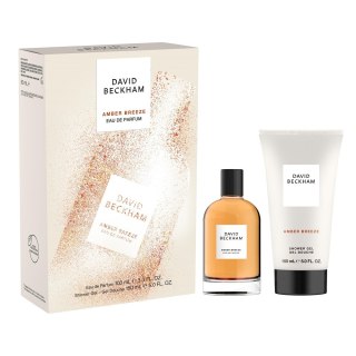 David Beckham Amber Breeze zestaw woda perfumowana spray 100ml + żel pod prysznic 150ml