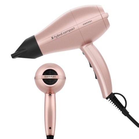 Gamma Piu X-Hybrid Compact Suszarka do Włosów z Jonizacją Rose Gold Różowe Złoto