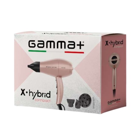 Gamma Piu X-Hybrid Compact Suszarka do Włosów z Jonizacją Rose Gold Różowe Złoto