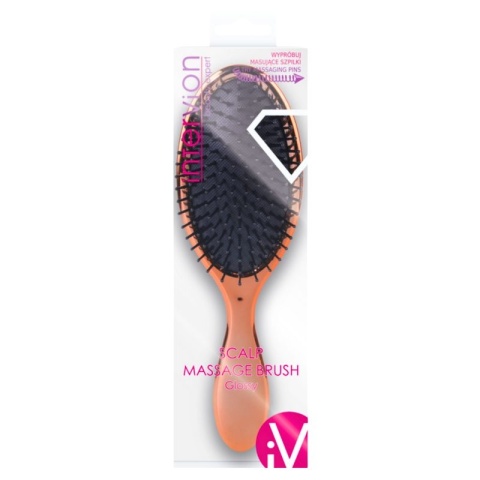 Inter Vion Scalp Massage Szczotka do Włosów Glossy