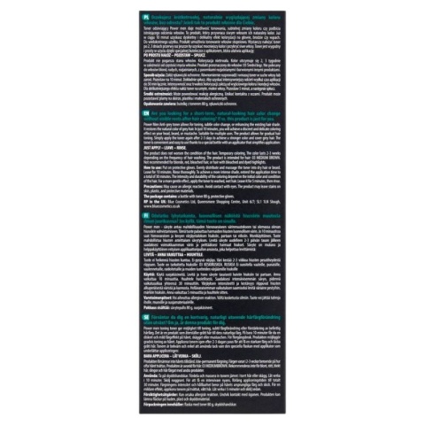 Joanna Power Men Toner Odsiwiacz do Włosów 02 Dark Brown 80g