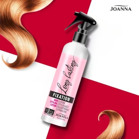 Joanna Professional Long Lasting lotion do układania włosów mocny 300ml