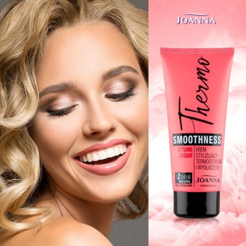 Joanna Professional Thermo Krem stylizujący do włosów termoochrona i wygładzenie 200g