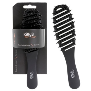 Killys For Men Szczotka do Włosów Dla Mężczyzn Kompaktowa