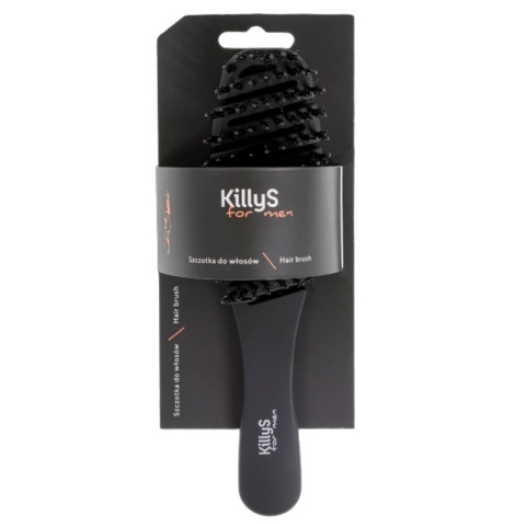 Killys For Men Szczotka do Włosów Dla Mężczyzn Kompaktowa