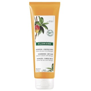Klorane Nourishing Leave-In Cream odżywczy krem bez spłukiwania z mango 125ml