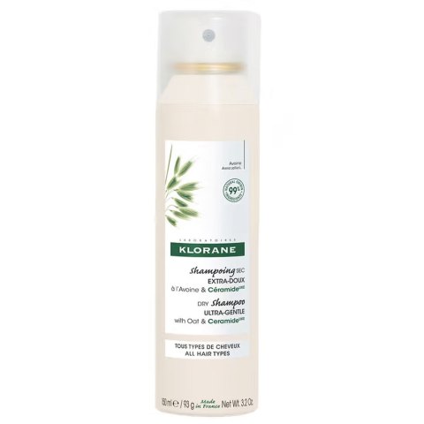 Klorane Ultra-Gentle Dry Shampoo suchy szampon z owsem i ceramide 150ml
