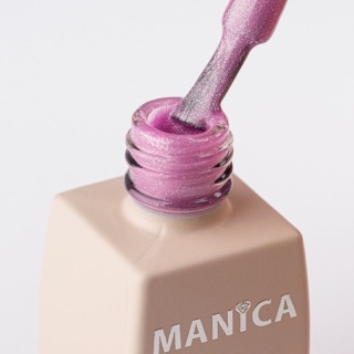 Manica Lakier hybrydowy Cat Eye LED/UV 10ml - Wild Peony - 257