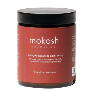 Mokosh Brązujący balsam do ciała i twarzy Pomarańcza z cynamonem 180ml