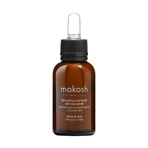 Mokosh Normalizujące serum z niacynamidem Pokrzywa z miętą 30ml