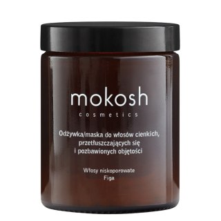 Mokosh Odżywka/maska do włosów cienkich przetłuszczających się i pozbawionych objętości Figa 180ml