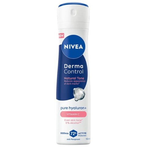 Nivea Derma Control Natural Tone antyperspirant spray 150ml