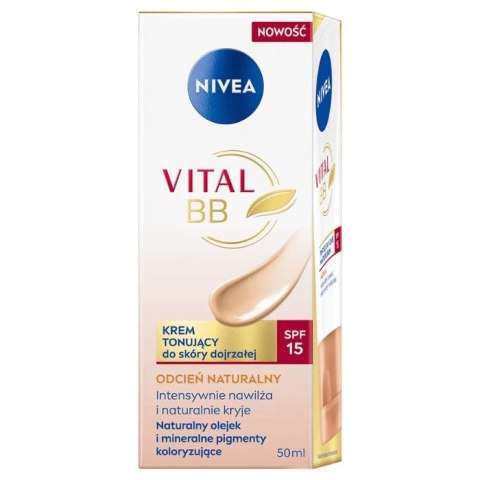 Nivea Vital BB krem tonujący SPF15 50ml