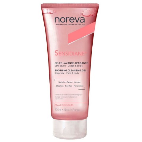 Noreva Sensidiane łagodzący żel do mycia 200ml Noreva Sensidiane łagodzący żel do mycia 200ml