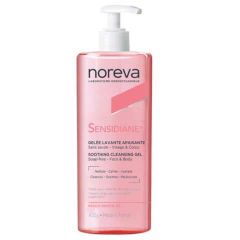 Noreva Sensidiane łagodzący żel do mycia 400ml