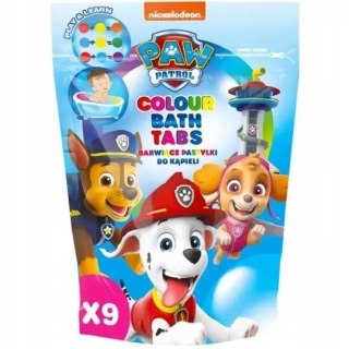 Paw Patrol Barwinki koloryzujące do kąpieli 144g