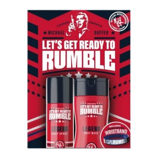 Rumble Men Legend zestaw dezodorant do ciała w sprayu 150ml + żel pod prysznic 250ml
