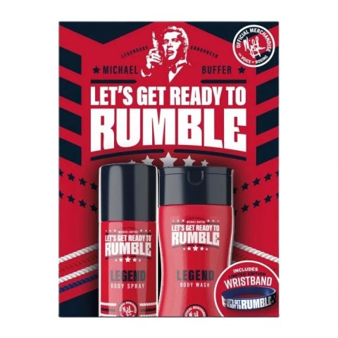 Rumble Men Legend zestaw dezodorant do ciała w sprayu 150ml + żel pod prysznic 250ml Rumble Men Legend zestaw dezodorant do ciała w sprayu 150ml + żel pod prysznic 250ml