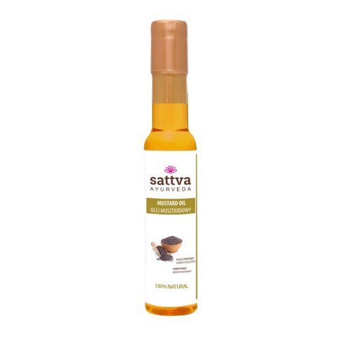 Sattva Olej musztardowy tłoczony na zimno 250ml
