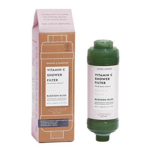 VOESH Vitamin C Shower Filter filtr prysznicowy z witaminą C do ciała i skóry głowy Blossom Bliss 70g