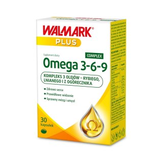 WALMARK Omega 3-6-9 Complex suplement diety 30 kapsułek