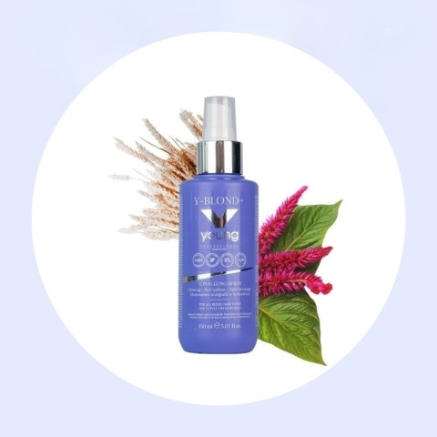 Young Y-Blond+ Spray Tonizujący do Włosów Blond 150ml