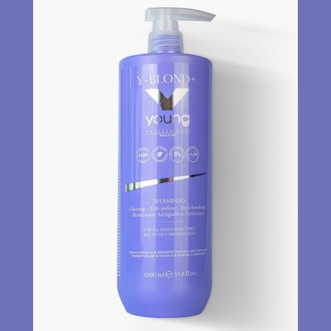 Young Y-Blond+ Szampon Rozświetlajacy do Włosów Blond 1000ml