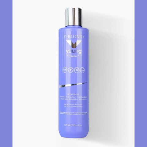 Young Y-Blond+ Szampon Rozświetlajacy do Włosów Blond 300ml