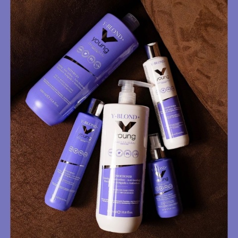 Young Y-Blond+ Szampon Rozświetlajacy do Włosów Blond 300ml