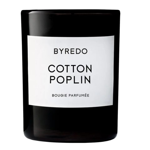 Byredo Cotton Poplin świeca zapachowa 70g