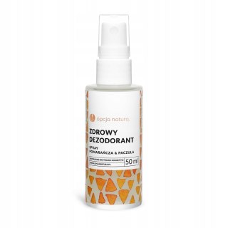 Opcja Natura Zdrowy dezodorant w sprayu Pomarańcza & Paczula 50ml