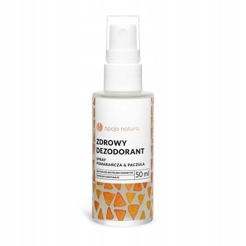 Opcja Natura Zdrowy dezodorant w sprayu Pomarańcza & Paczula 50ml
