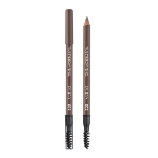 Pupa Milano True Eyebrow Pencil kredka do brwi 002 Brown 1.08g