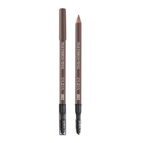 Pupa Milano True Eyebrow Pencil kredka do brwi 002 Brown 1.08g