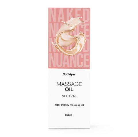 Satisfyer High-Quality Massage Oil olejek do masażu Neutral 250ml