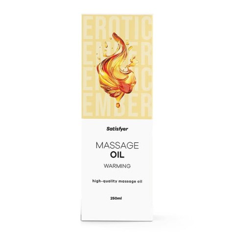 Satisfyer High-Quality Massage Oil olejek do masażu Warming 250ml