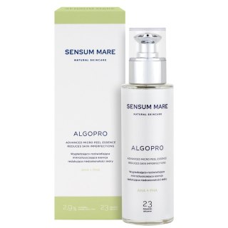 Sensum Mare Algopro wygładzająco-rozświetlająca mikrozłuszczająca esencja redukująca niedoskonałości skóry 100ml