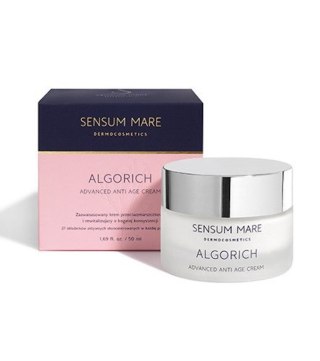 Sensum Mare Algorich Advanced Anti Age Cream zaawansowany krem przeciwzmarszczkowy i rewitalizujący o bogatej konsystencji 50ml