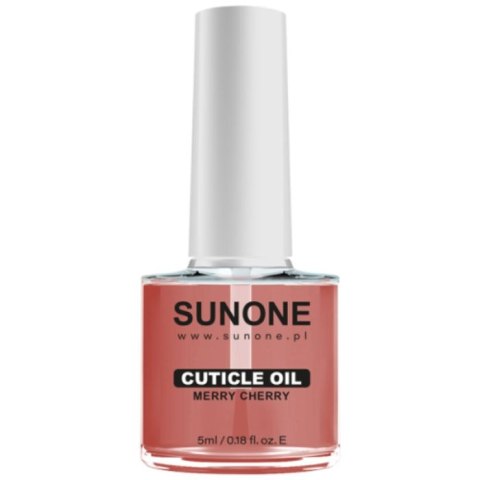 Sunone Cuticle Oil oliwka do skórek Merry Cherry 5ml