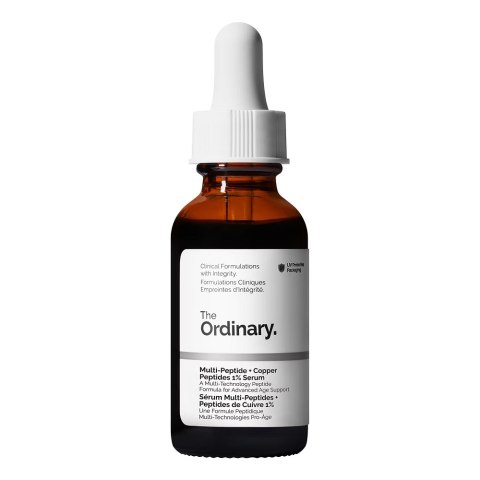 The Ordinary Multi-Peptide + Copper Peptides 1% antyoksydacyjne serum do twarzy 30ml